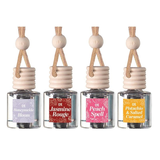 Whimsey Wood Scented Car Freshener 4 Pack Bundle